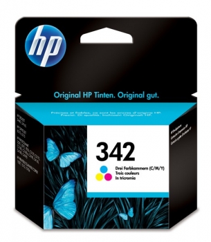 HP 342 Ink Cartridge, tri-color