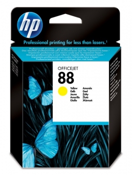 HP 88 Ink Cartridge, yellow