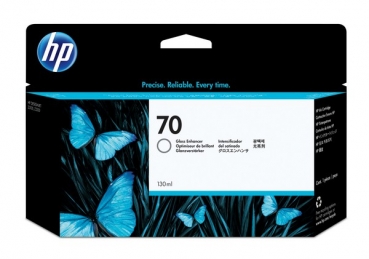 HP 70 DesignJet Ink Cartridge, 130ml, gloss enhancer