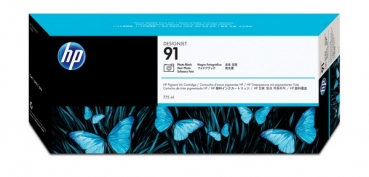 HP 91 DesignJet Ink Cartridge, 775ml, photo black