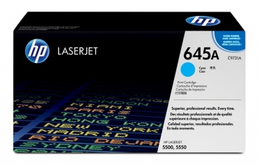 HP 645 Toner Cartridge C9731A, cyan