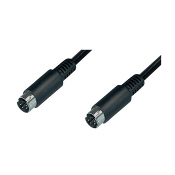 LogiLink Video Cable, black, 3.0m, 
S-Video Male/Male
