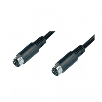 LogiLink Video Cable, black, 10m, 
S-Video Male/Male