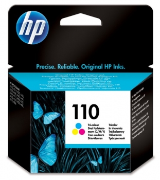 HP 110 Ink Cartridge, tri-color