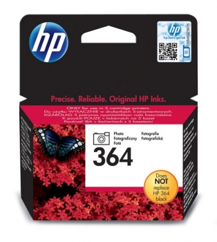 HP 364 Photo Ink Cartridge, black