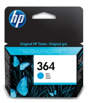 HP 364 Ink Cartridge, cyan