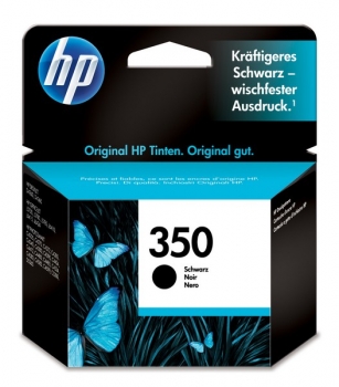 HP 350 Ink Cartridge, black