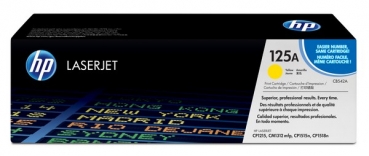 HP 125A Toner Cartridge CB542A, yellow