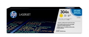 HP 304A Toner Cartridge CC532A, yellow