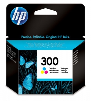 HP 300 Ink Cartridge, tri-color