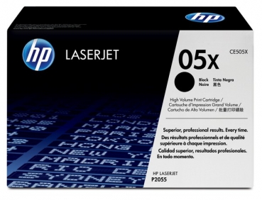 HP 05X Toner Cartridge CE505X, black
