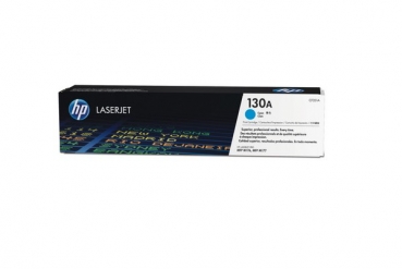 HP 130A Toner Cartridge CF351A, cyan