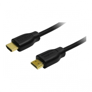 LogiLink HDMI Cable, Hi-Speed w/Ethernet, black, 1.0m 
HDMI Male to HDMI Male, gold-plated