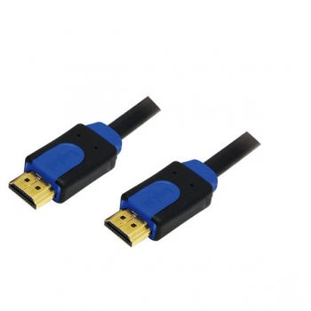 LogiLink HDMI Cable, Hi-Speed w/Ethernet, black, 5.0m 
HDMI Male to HDMI Male, gold-plated, boxed