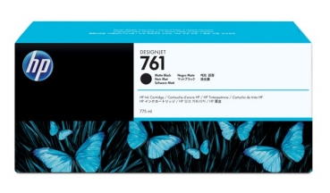 HP 761 DesignJet Ink Cartridge, 775ml, matte black