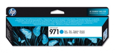 HP 971 Ink Cartridge, cyan