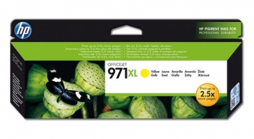 HP 970XL Ink Cartridge, yellow