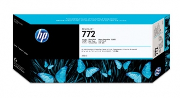 HP 772 DesignJet Ink Cartridge, 300ml, photo black
