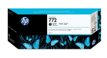 HP 772 DesignJet Ink Cartridge, 300ml, matte black