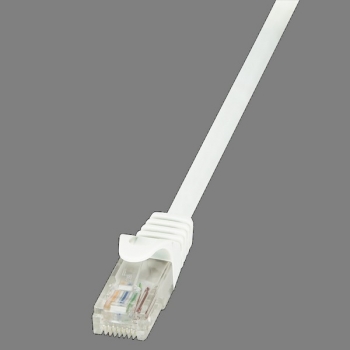 LogiLink Patch Cable CAT6 U/UTP, white 0.25m