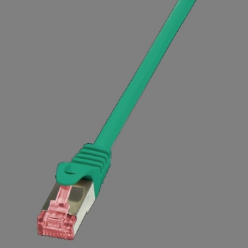 LogiLink Patch Cable CAT6 S/FTP, green 1.0m