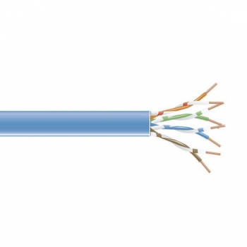 BlackBox GigaTrue 550 CAT6 Stranded Bulk Cable, 
UTP 24AWG, PVC, 1,000-ft. / 305m, blue