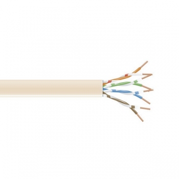 BlackBox GigaTrue 550 CAT6 Stranded Bulk Cable, 
UTP 24AWG, PVC, 1,000-ft. / 305m, beige