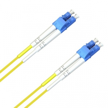 ipolex OS2/OS1 LC à LC Cordon de Fibre Optique 3-Mètre,9/125 câble Duplex monomode,LSZH 