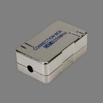 LogiLink CAT5E/6 Connection Box, IDC/LSA, shielded,
for solid network cable connections