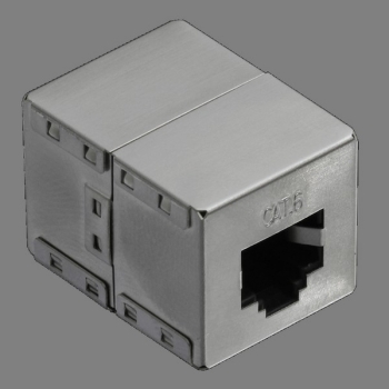 LogiLink CAT6 RJ45 Inline Coupler STP