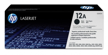 HP 12A Toner Cartridge Q2612A, black