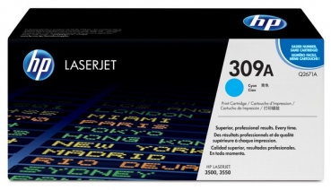 HP 309A Toner Cartridge Q2671A, cyan