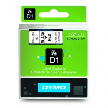 Dymo D1 Label Cassette Standard 1/2  (45017)