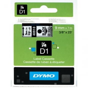 Dymo D1 Label Cassette Standard 3/8  (40910)