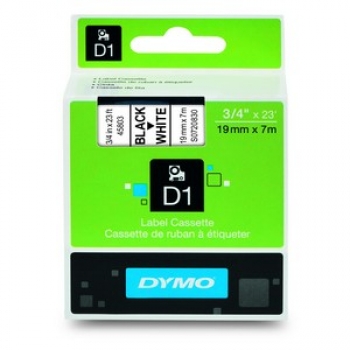 Dymo D1 Label Cassette Standard 3/4  (45803)