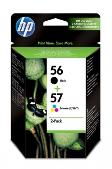 HP 56/57  Ink Cartridge, combo pack