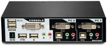 Avocent SwitchView DVI 2-port KVM Switch