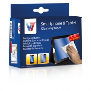 V7 Cleaning Wipes for Smartphones & Tablets