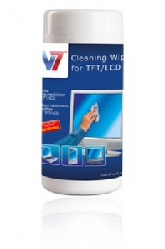 V7 Cleaning Wipes for TFT / LCD