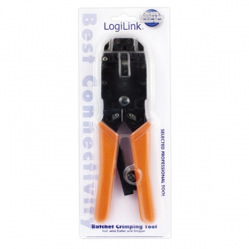 LogiLink Multi Modular Crimping Tool, metal, 
for RJ45, RJ12, RJ11, RJ10, DEC