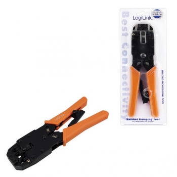 LogiLink Multi Modular Crimping Tool, metal, 
for RJ45, RJ12, RJ11, RJ10, DEC