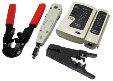 LogiLink Network Tool Kit, 4 parts