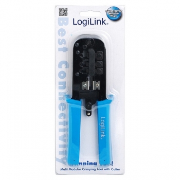 LogiLink Multi Modular Crimping Tool, metal, 
for RJ45, RJ12, RJ11