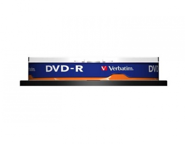 Verbatim DVD-R 16x, 4.7GB, Spindle, 10-pack