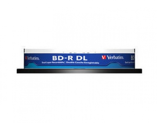 Verbatim BD-R DL, 6x, 50GB, Spindle, 10-pack