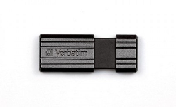 Verbatim USB Drive 2.0 PinStripe 4GB, black