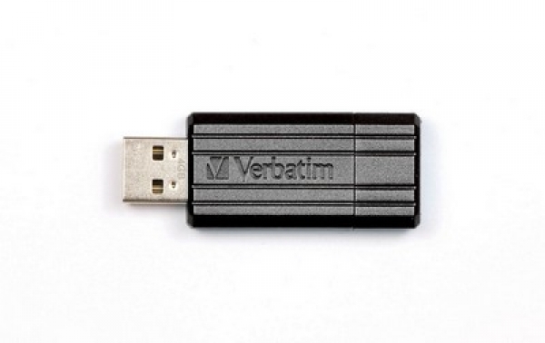 Verbatim USB Drive 2.0 PinStripe 4GB, black