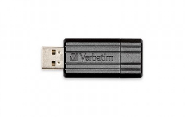 Verbatim USB Drive 2.0 PinStripe 16GB, black