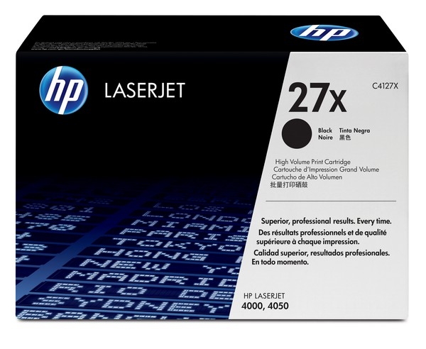 HP 27X Toner Cartridge C4127X, black