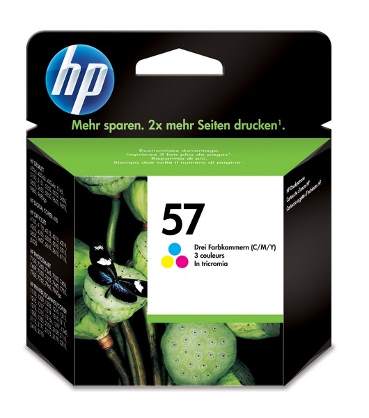 HP 57 Ink Cartridge, tri-color, 17ml
